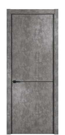 Дверь межкомнатная Слот 10-001 Цвет Айс какао Покрытие ПВХ ФАКТУРНЫЕ Наличник L 75 Цена 36863