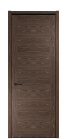 Дверь межкомнатная Юнит 10 Цвет Эспрессо 021С Покрытие ШПОН Мультишпон Наличник L 50 Цена 53331