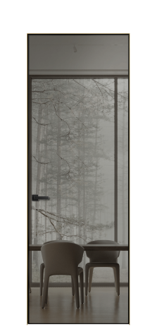 Дверь межкомнатная Секрет 39-01 Цвет Ирис Покрытие ЭМАЛИ Эмаль Наличник Скрытый короб золото Цена 73007