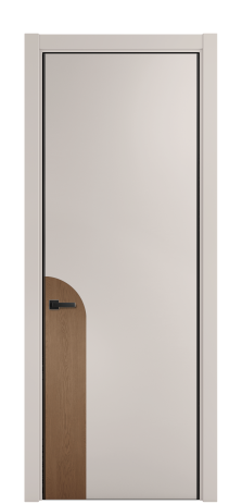 Дверь межкомнатная Дуэт 20 Цвет Дымчатый Покрытие ЭМАЛИ Эмаль Наличник  L 75 Цена 53556